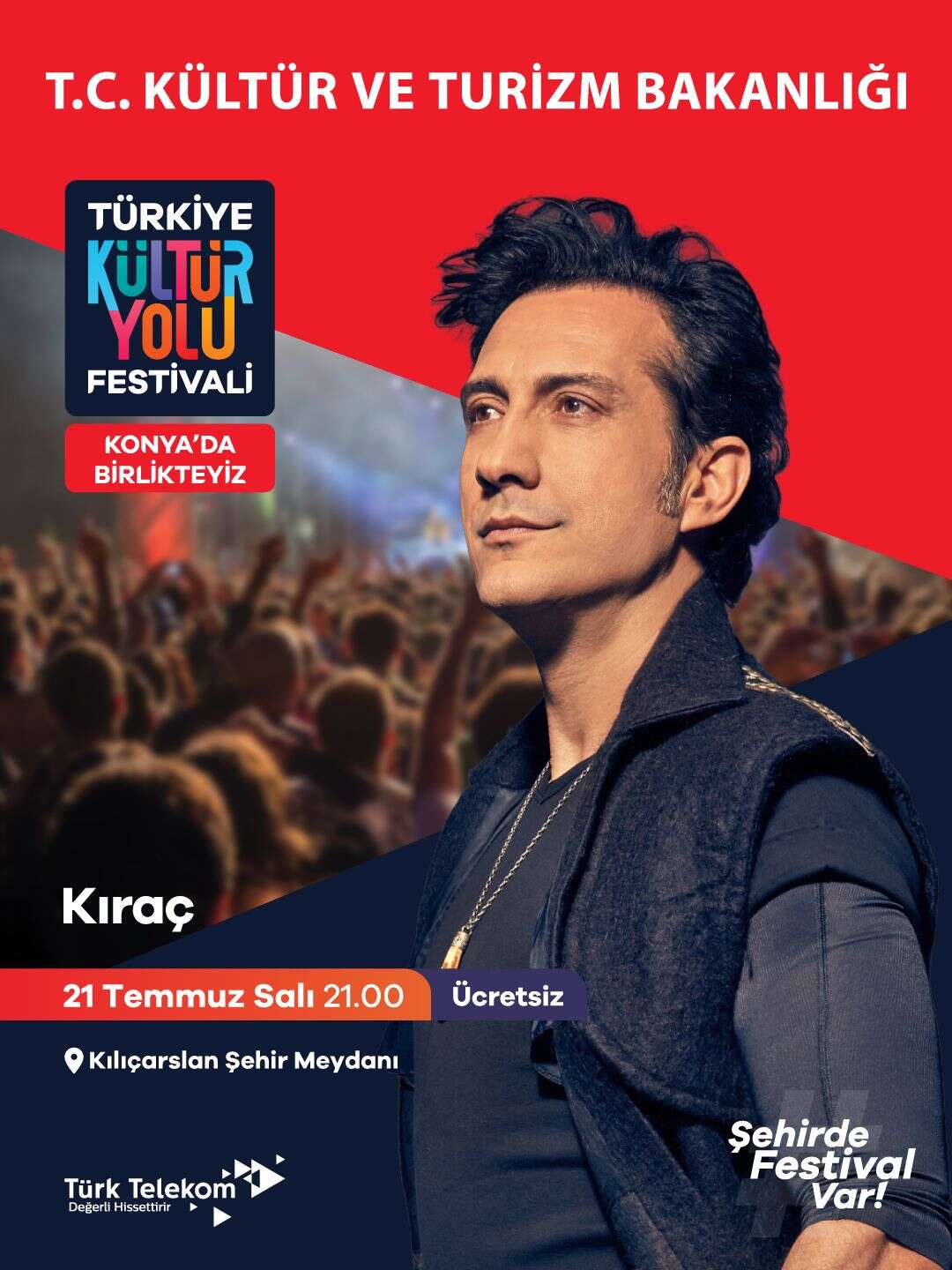 Türkiye Kültür Yolu Festivali başlıyor! Konyalılar 9 gün boyunca eğlenceye doyacak 21